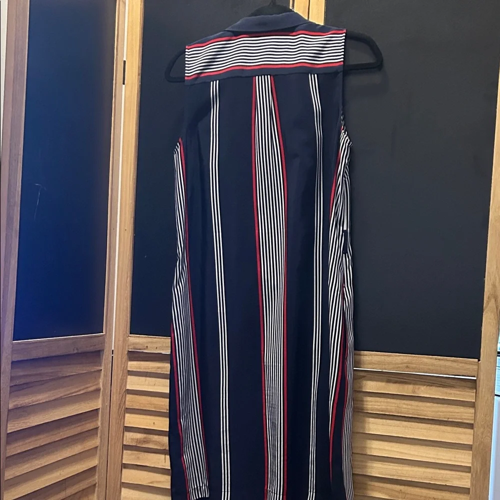 Tommy Hilfiger Navy and Red Striped Dress - Picture 5 of 5